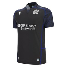 Macron Glasgow Warriors 2025/26 Mens Home Short Sleeve Rugby Jersey Shirt