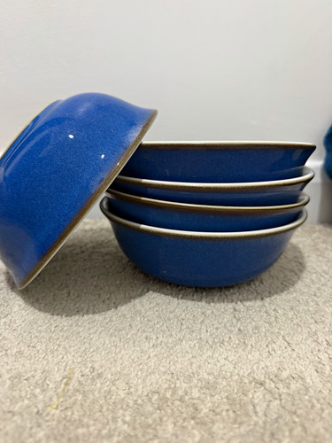 Denby imperial blue cereal