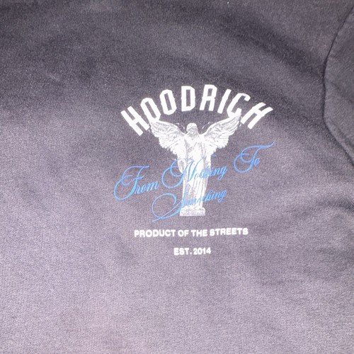 Hoodrich men black crew - hoodrich,