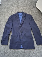 T.M Lewin Navy Blue Suit