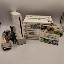 Nintendo Wii Bundle 10 Games