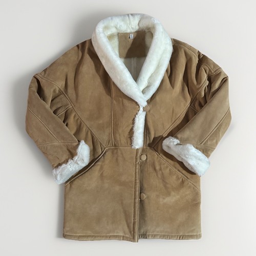 Vintage long suede leather - vintage,