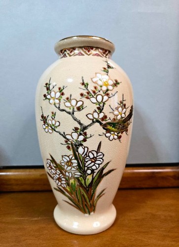 Satsuma haraguchi kiln - haraguchi, floral