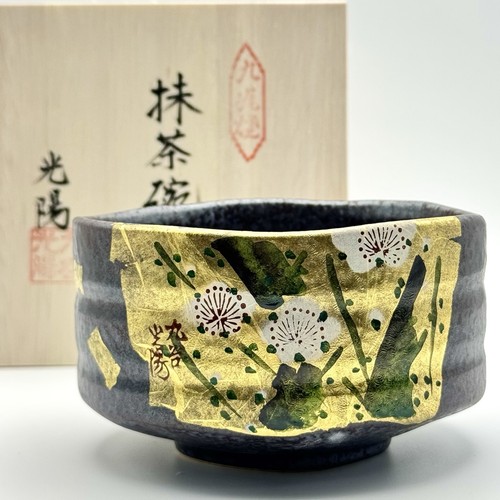 Kutani ware chawan - kutani,