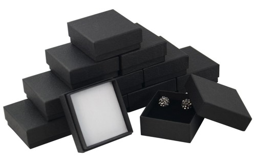Boxes earring charm medal - earring,