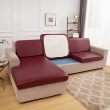 1/2/3 Seater Leather Sofa Seat
