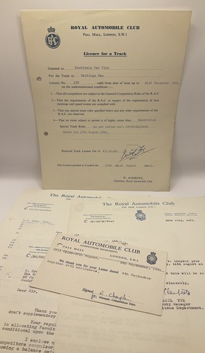 Rac ephemera letters etc - letters,