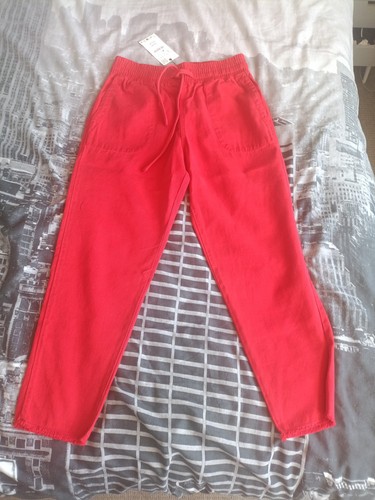 Bnwt zara red high waisted - bnwt,