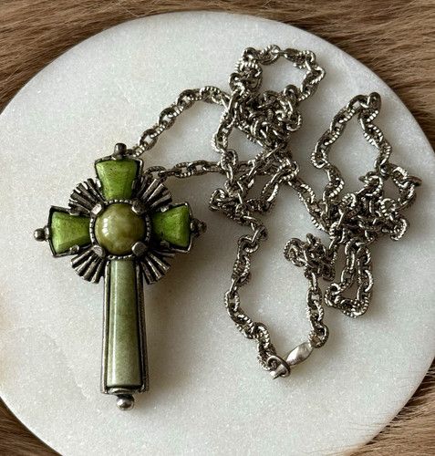 Vintage miracle green cross - miracle,
