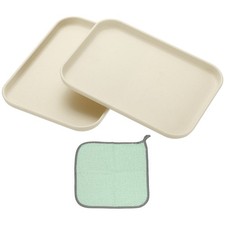 2Pcs 7.9x5.9" Rectangular