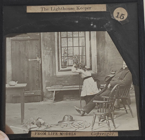 Magic lantern slide the - magic,