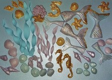 50 Pieces Mermaid Ariel Ocean