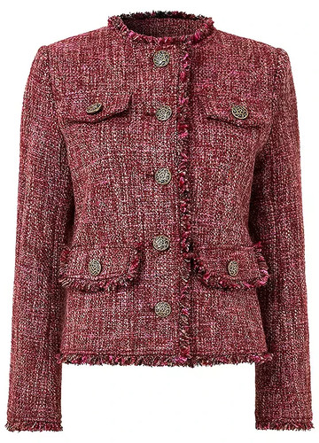 Joe browns mauve tweed - joe, frayed