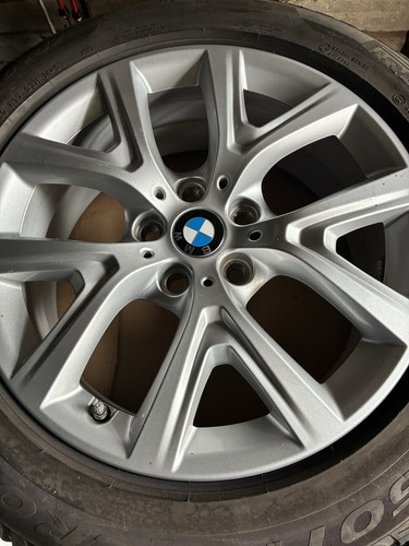 Bmw alloys with winter - tyres, 4