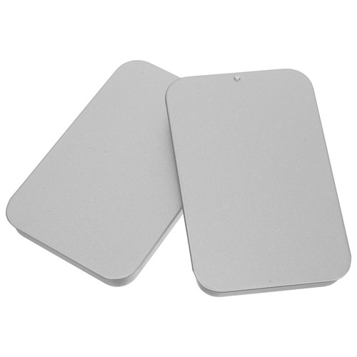 Pcs small tin boxes - 2,
