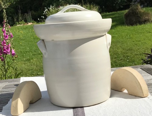 Daniel lebon fermenting crock - daniel,