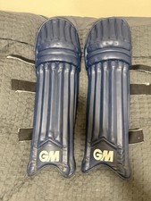 Navy batting pads men rh - pads,