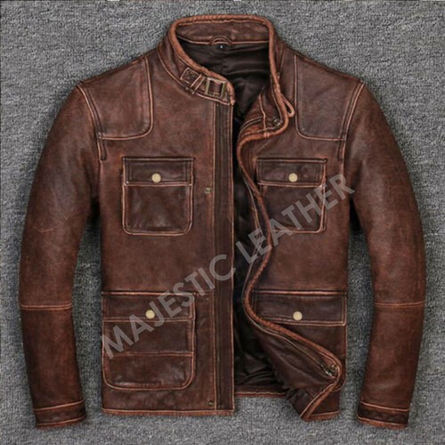 Men biker cafe racer - cafe, vintage