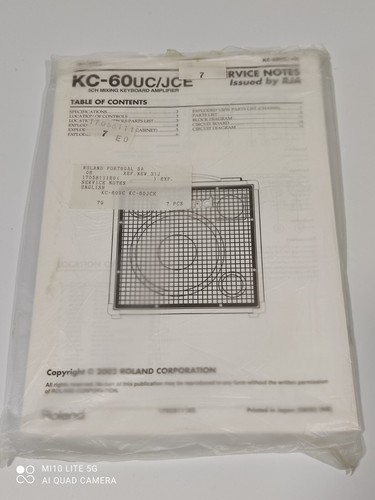 Original roland 60uc jce - original,