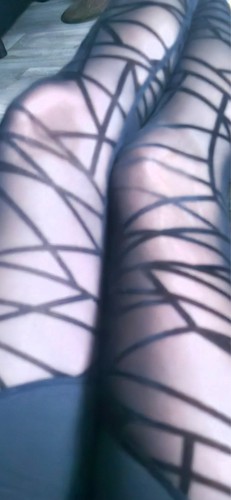 Worn tights gym - worn, very
