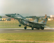 Mikoyan MiG 29 Fulcrum- A - Russian Air Force - Original Photo