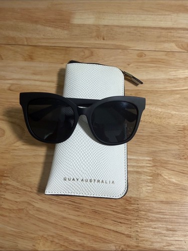 Quay australia black oversized - quay,