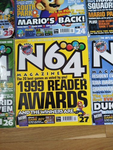 N64 magazine issue vintage - magazine, 27