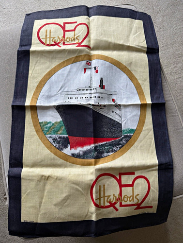 Harrods qe2 100 irish linen - qe2,