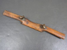 Vintage wooden & brass