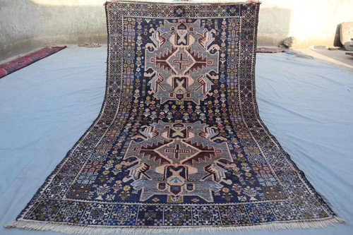 4x6 vintage afghan kazak - vintage,