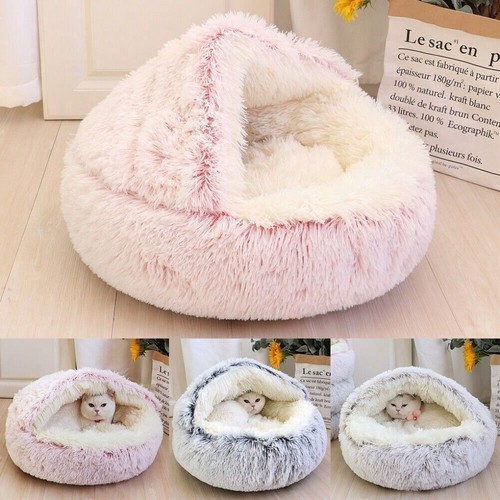 Pet dog cat bed - dog, round