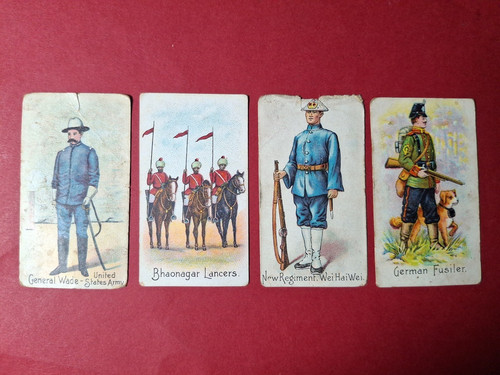 Antique cigarette cards - antique,