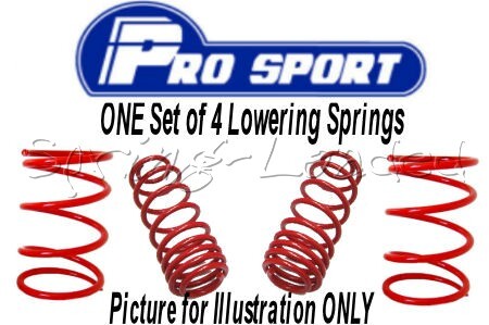 Prosport lowering springs - prosport,