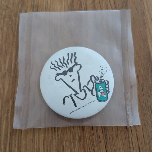 Vintage 7up fido dido pin - vintage,