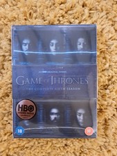 Game of Thrones Season 6 DVD Boxset HBO Series - New & Sealed