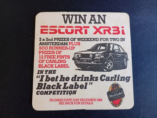 Vintage 1980 carling black - carling,