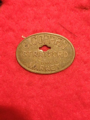 Vintage coppen shilling - coppen, 3