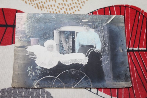 Vintage victorian colour photo - vintage,