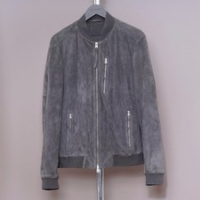 ALL SAINTS Leather Jacket Mens