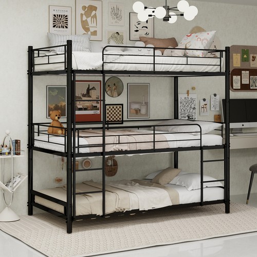 Triple bunk bed high sleeper - bunk,