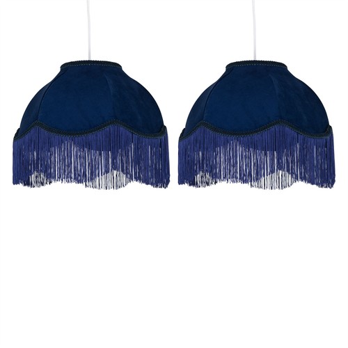 Set navy blue velvet - 2,