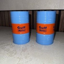 Mobil gulf oil - oil, drum