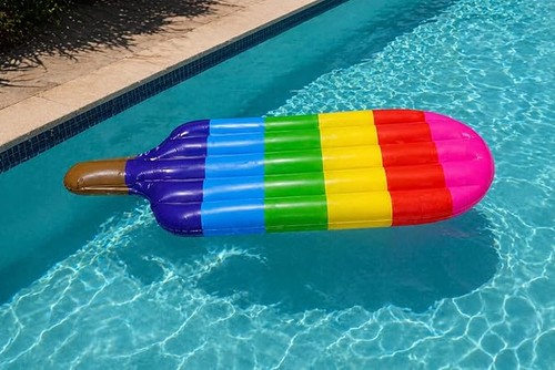Indigo inflatable ice lolly - inflatable,