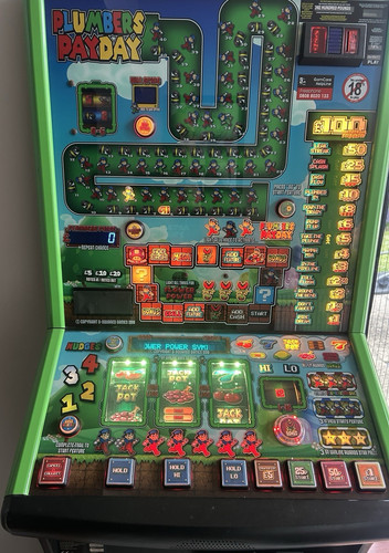 Plumbers pay day fruit machine - plumbers,