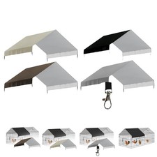Large Chicken Coop Cover Canopy for Garden Outdoor Poultry Cage Accessories