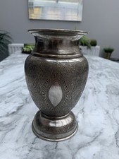 Antique Silver Plate Vase Urn
