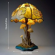 Vintage Statue  Table Lamp Night Light Bedside Lamp Desk Lamps Mushroom Lamp UK