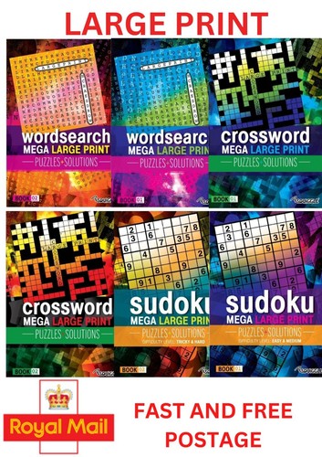 Wordsearch crossword sudoku - crossword,