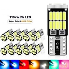 T10 LED Bulb Canbus 501 W5W High Quaility Side Light Bulbs Various Colours Packs
