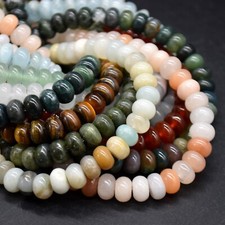 Rondelle spacer beads - beads, smooth